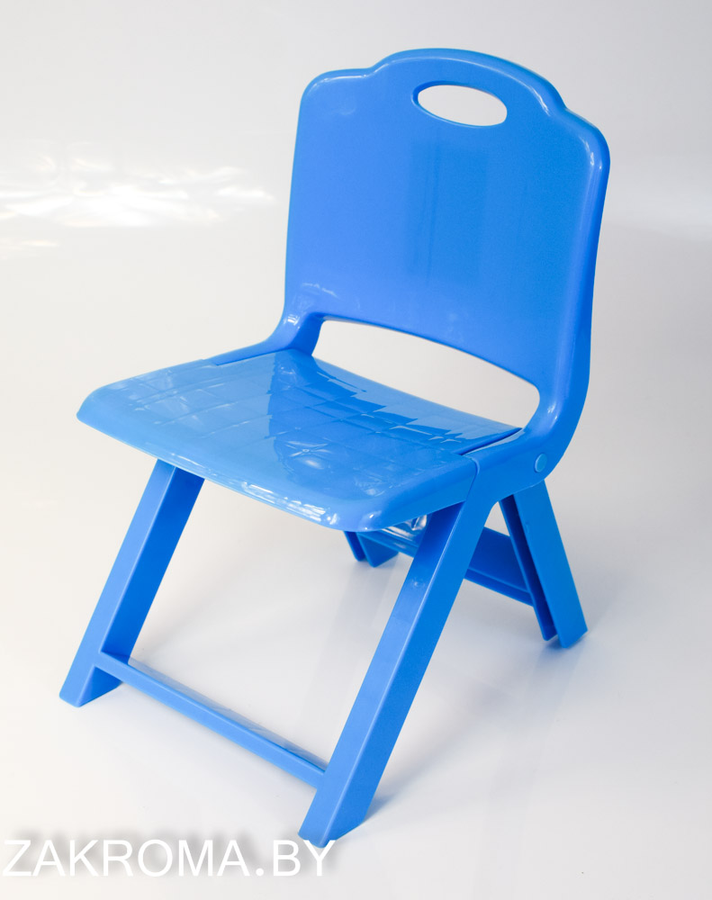 Высокий детский складной стул