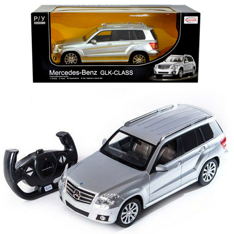 Машина на радиоуправлении Mercedes-Benz GLK-Class 1:14 Rastar Цвет  серебристый. Арт. 31900-RASTAR