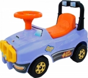 Детский автомобиль Джип-каталка. Цвет сиреневый (со звуковым модулем). Арт. 62864. Полесье.
