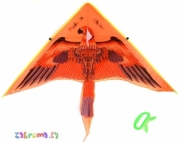 Воздушный змей Орел, 1,2 метра. Цвет оранжевый. Арт. F1045