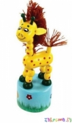 ƒетска¤ игрушка танцующий жираф с гривой. јрт. 76442