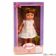 Детская игрушка  кукла для девочек. Одета в белое платье. Арт. YL1703E