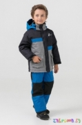 Акция! Детский комплект мембранный термофаб STEEN AGE.  Детская куртка  с комбинезоном.  Цвет синий. Размер  104/110.  Арт.   1011    190 руб.