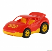 Детская игрушка  "Вираж", автомобиль гоночный (в пакете). Цвет красный. Полесье. Арт.  35417