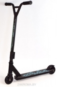 АКЦИЯ! Трюковой самокат прыжковой, подростковый Stunt scooter "Hooligan" колесо 360°, до 100 кг. Цвет черный. Арт. D20B