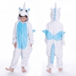 Кигуруми Бело-голубой Пегас пижама кигуруми детская. Размер  120 см (5), 130 см (5), 140 см (5).