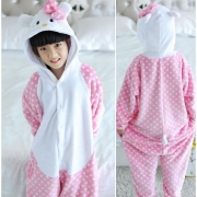 Кигуруми "Hello Kitty" пижама кигуруми детская. Размер 110 (7), 120 (4), 130 (4), 140 (3)