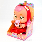 Кукла пупс Cry Babies Плачущий младенец Яблочко красный 26 см, арт. 8372