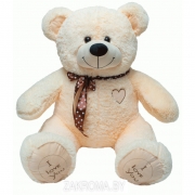 Мишка плюшевый мягкий медведь Джонни 110 см. Мягкая игрушка медведь. Цвет чайная роза