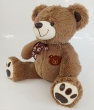 Мягкая игрушка Медведь "Кожаный нос" . Плюшевый мишка рост 95 см. Цвет коричневый.