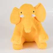 Слон мягкая игрушка аналог слон ИКЕА, высота  40 см, цвет желтый